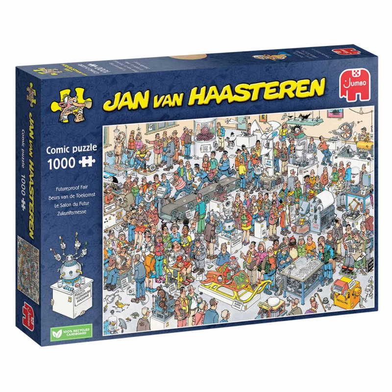 Jan van Haasteren Puzzle - La salon du futur 1000 pièces