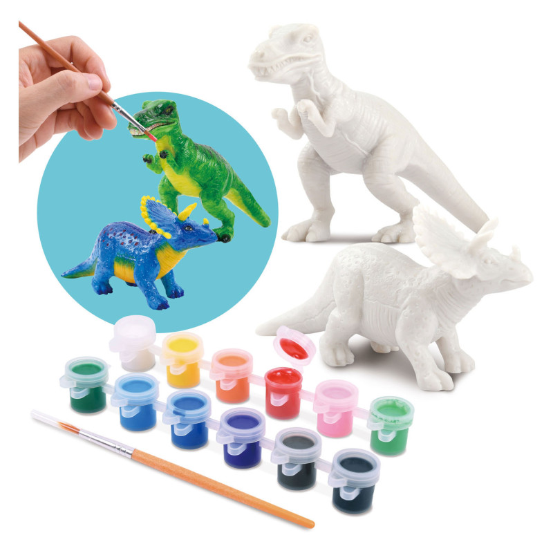 Play Paint your own Dinos, 15pcs. 78183
