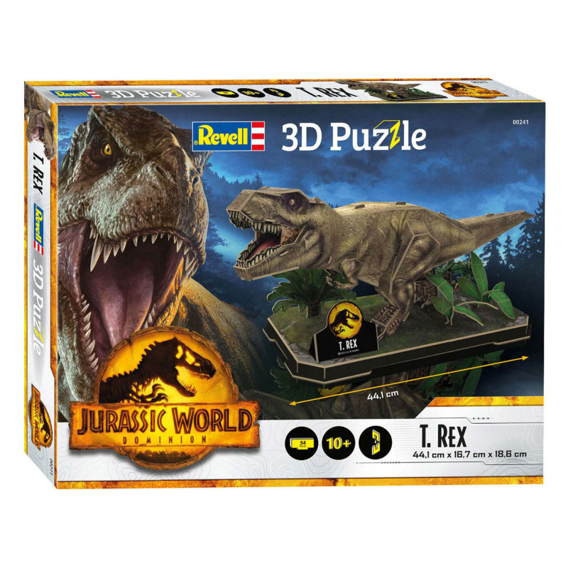 Revell 3D Puzzle Building Kit - Jurassic World Dominion T-Rex 00241