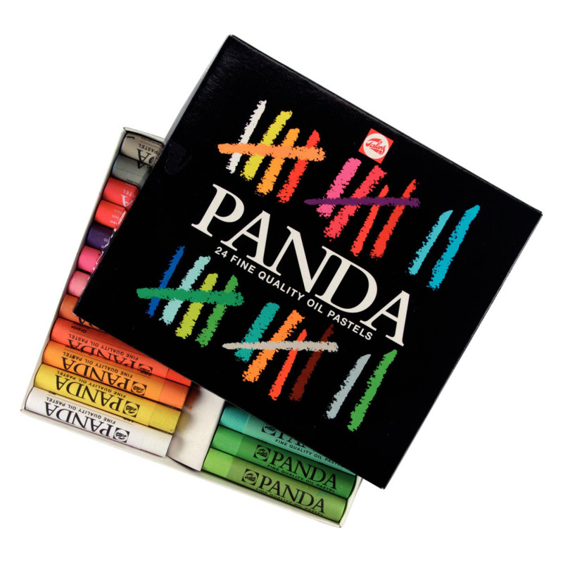 Talens Panda Oil Pastels, 24 pcs. 95830024