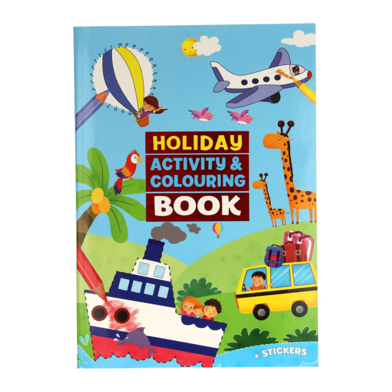 Wins Holland - A4 Coloring and Activity Book Holiday B396