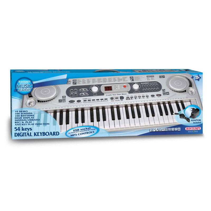 Bontempi Digital Keyboard, 54 Keys
