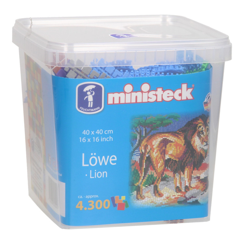 Ministeck Lion XXL Bucket, 4400 pcs.