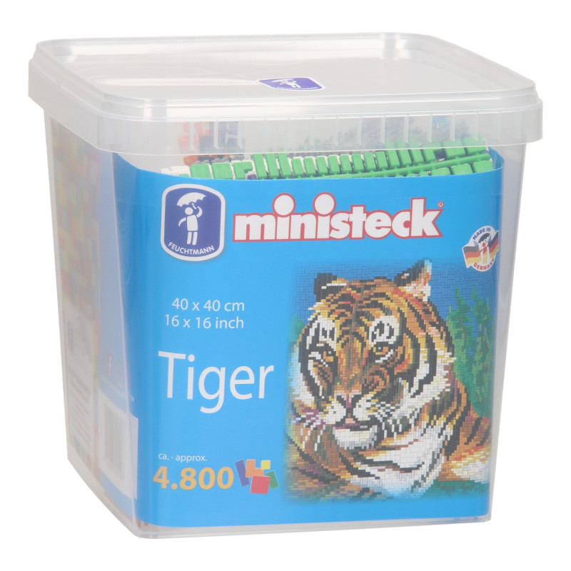 Ministeck Tiger XXL Bucket, 4800 pcs.