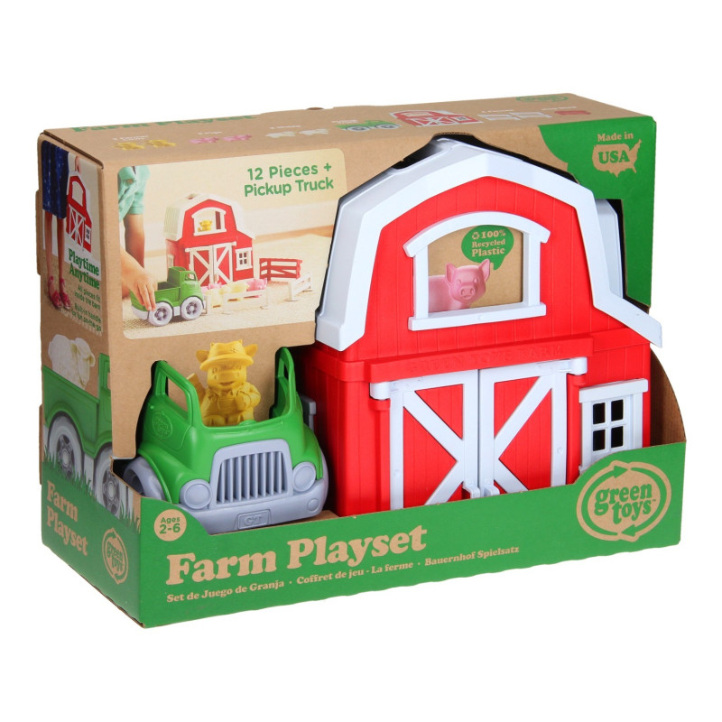 GREEN TOYS Green Farm Toys