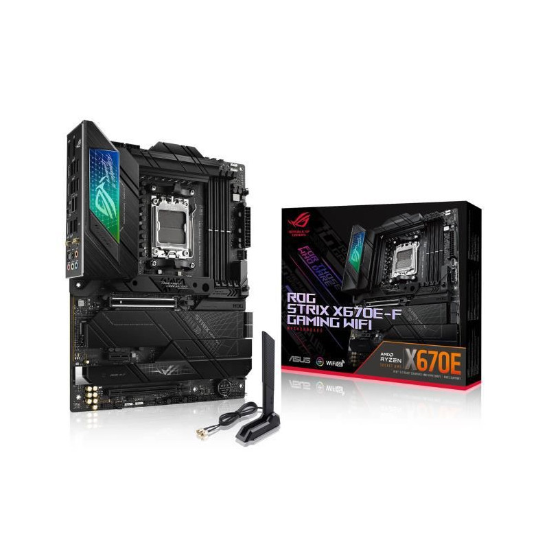 ASUS ROG STRIX X670E-F GAMING WIFI Carte mere Socket AM5 AMD X670