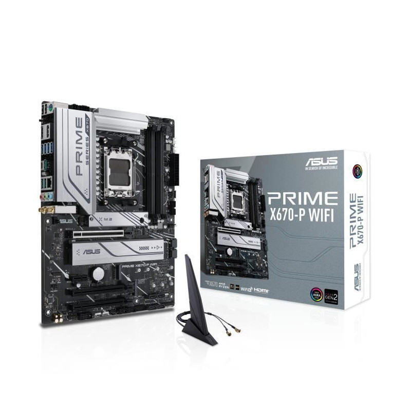 ASUS PRIME X670-P WIFI Carte mere Socket AM5 AMD X670