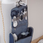 BEABA, Trousse de toilette nomade, 9 accessoires, night blue