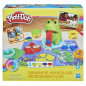 Play-Doh classique La grenouille des couleurs - 4 pots de pâte a modeler, jouets préscolaires