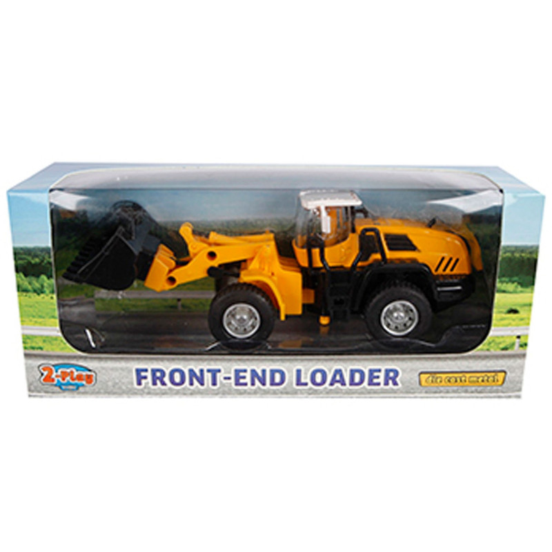 2-PLAY TRAFFIC 2-Play Die-cast Work Vehicle with Shovel, 16cm