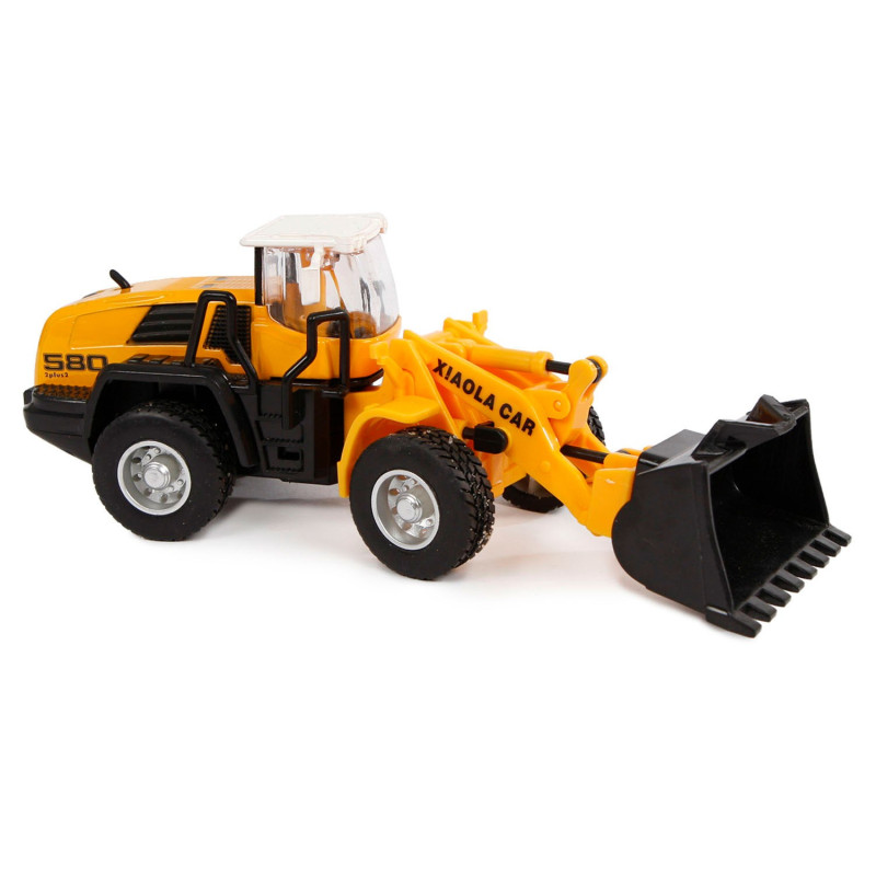 2-PLAY TRAFFIC 2-Play Die-cast Work Vehicle with Shovel, 16cm