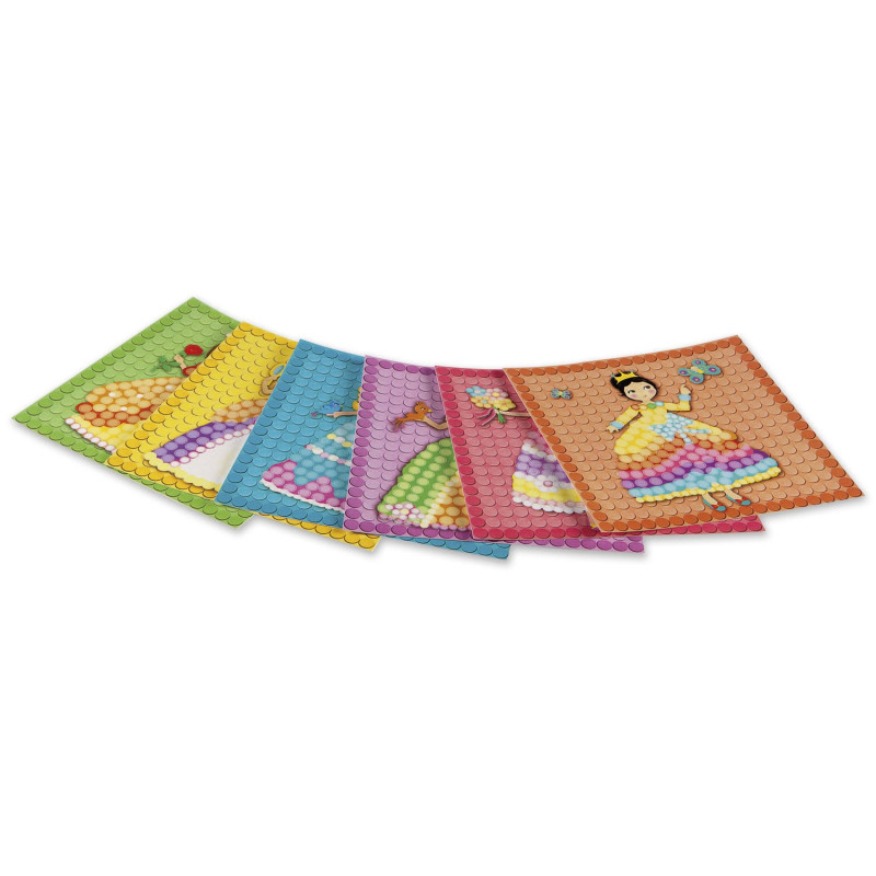 PlayMais Mosaic Cards Decorating Princess