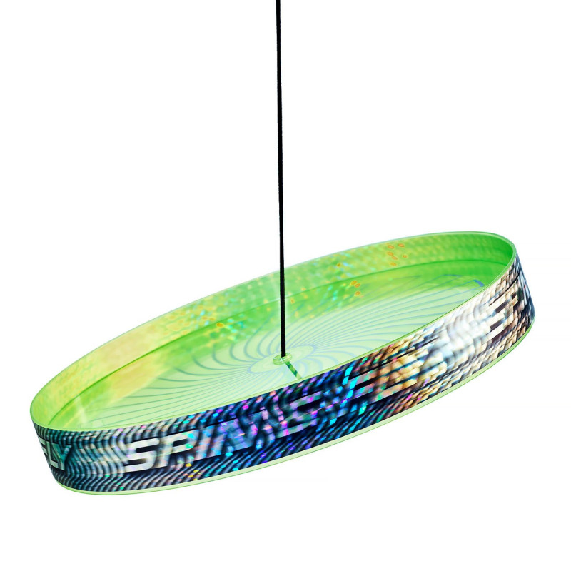 EUREKA Acrobat Spin & Fly Juggling Frisbee - Green