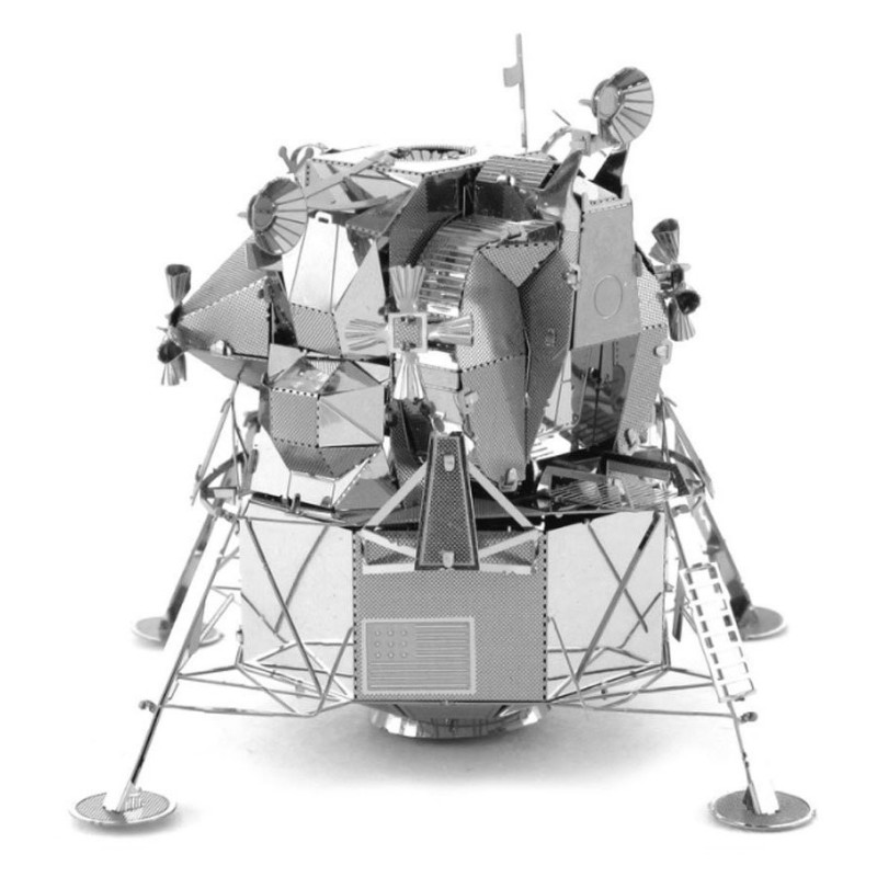 EUREKA Metal Earth Apollo Lunar Module Silver Edition