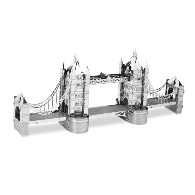 EUREKA Metal Earth London Tower Bridge Silver Edition