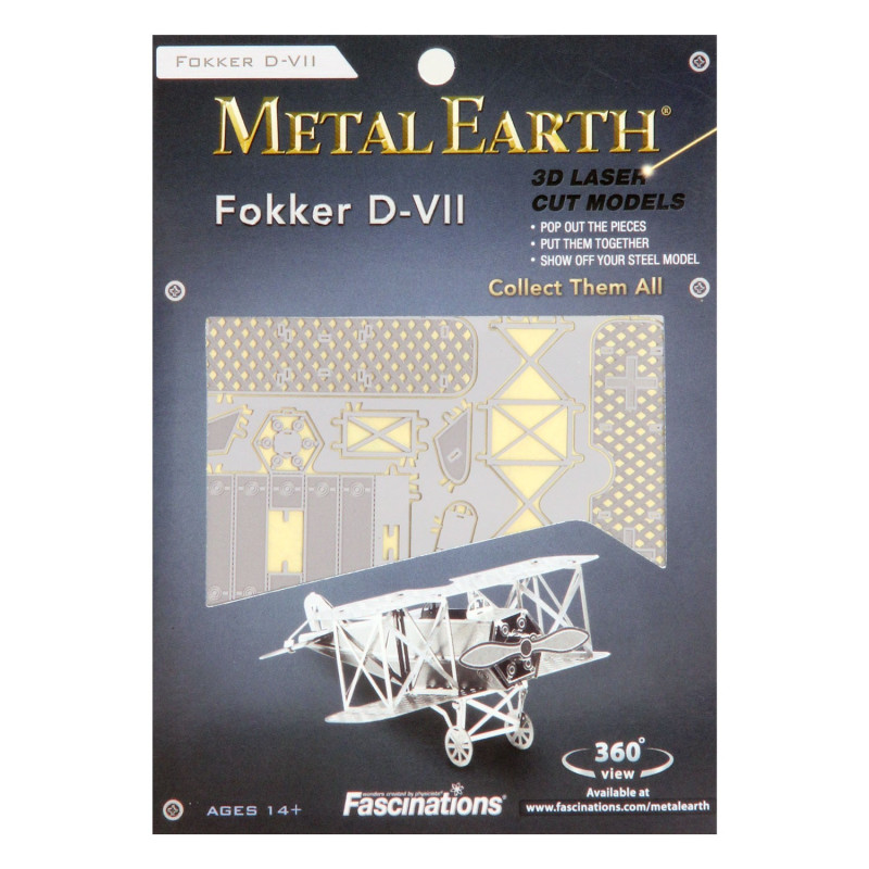 EUREKA Metal Earth Fokker D-VII