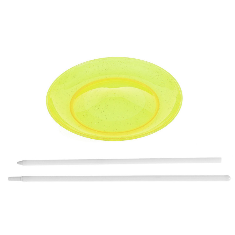 EUREKA Juggling plate with stick-Yellow