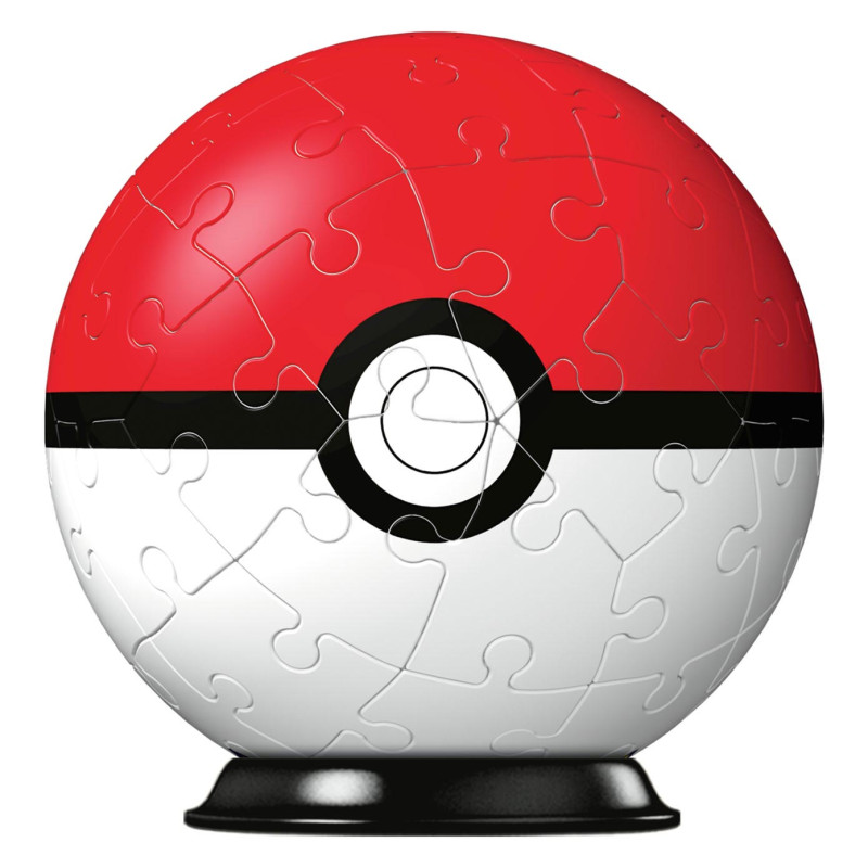 Ravensburger - Puzzle 3D Pokémon Poké ball 55 pièces