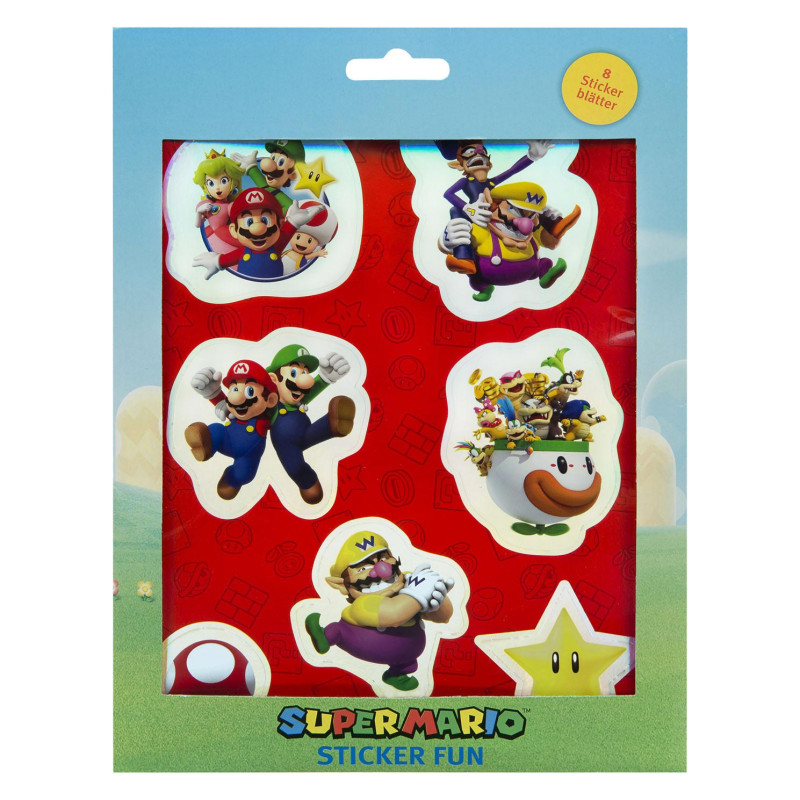 KIDS LICENSING Stickers Super Mario SUMB0061