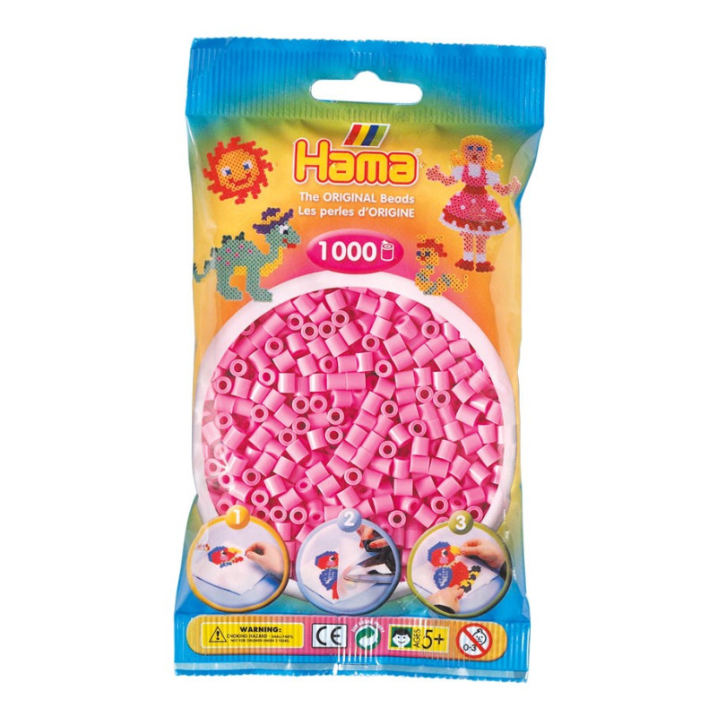 Hama Ironing beads-Rose (048), 1000pcs.
