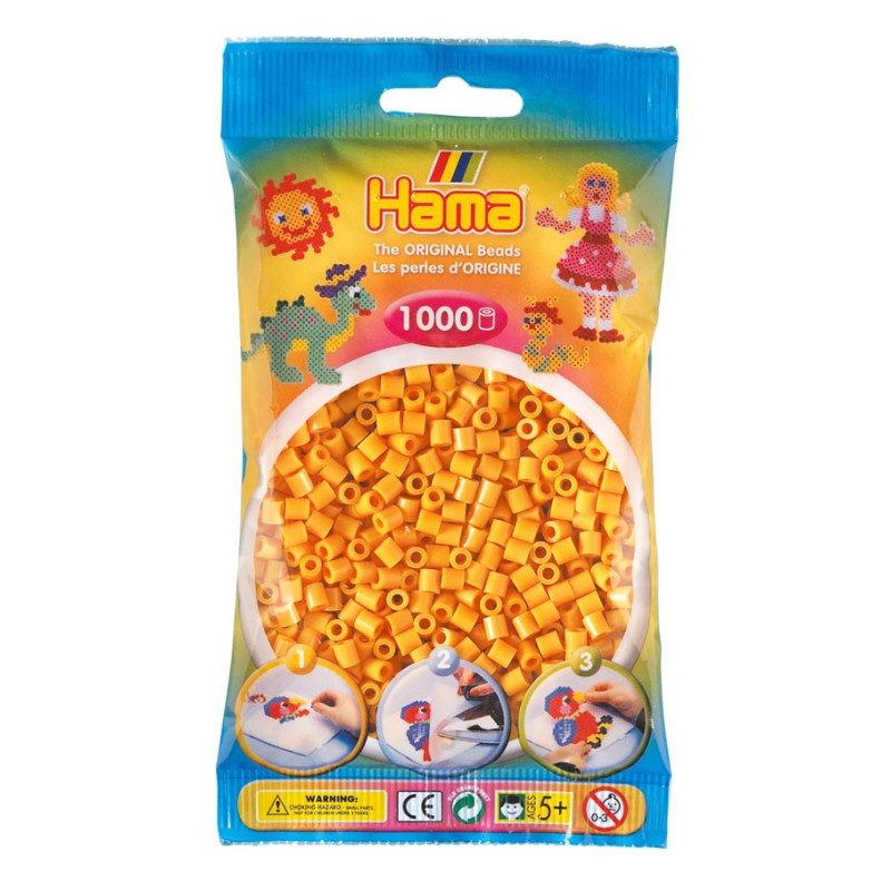 Hama Ironing beads-Pooh yellow (060), 1000pcs.