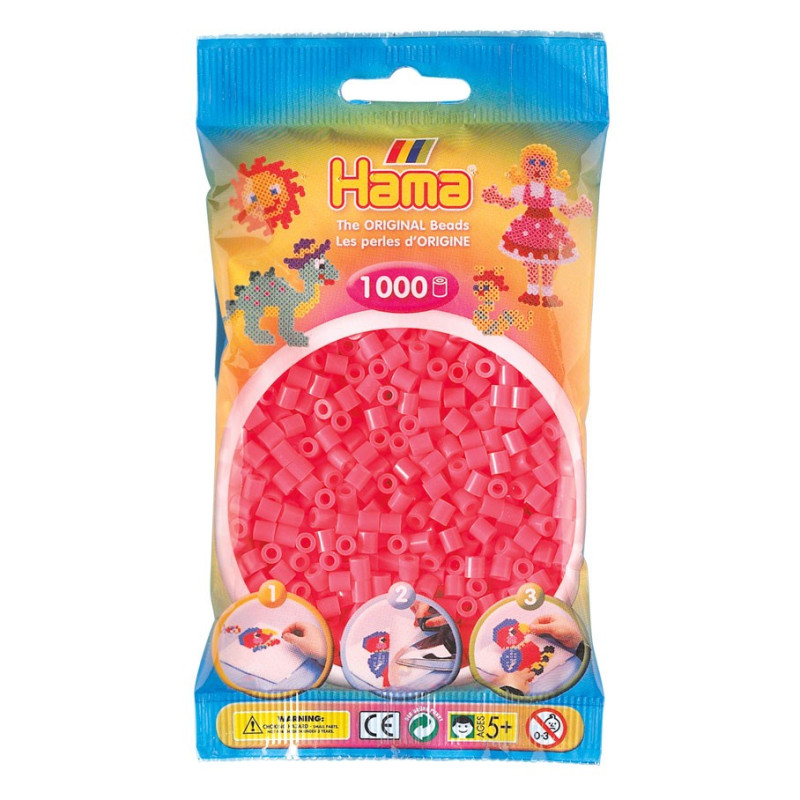 Hama Ironing beads-Cerise (033), 1000pcs.