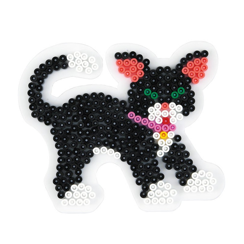 Hama Ironing Beads Plate-Cat