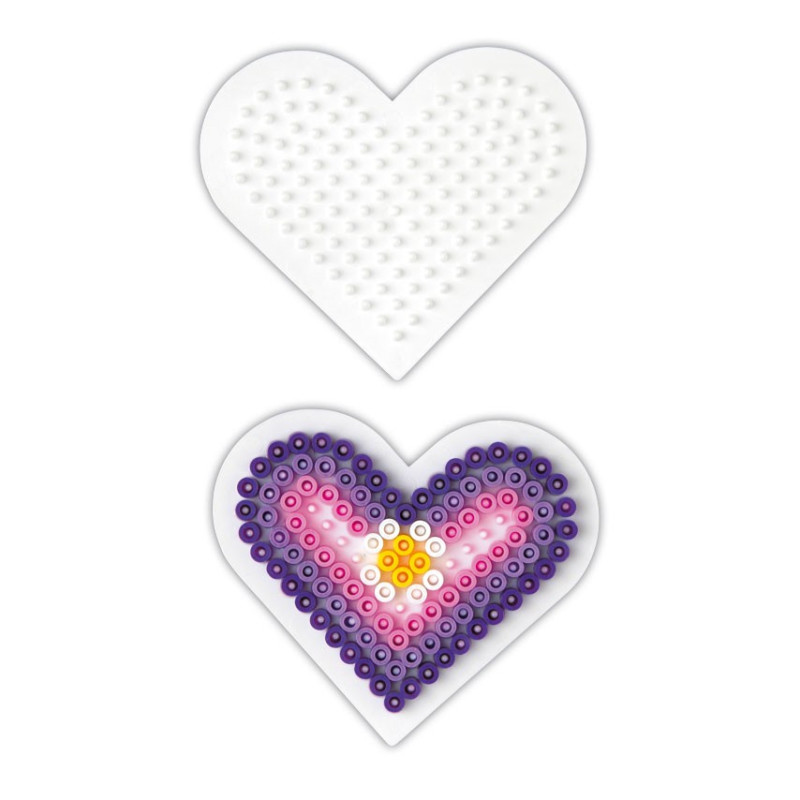 Hama Ironing Beads Plate-Heart Small
