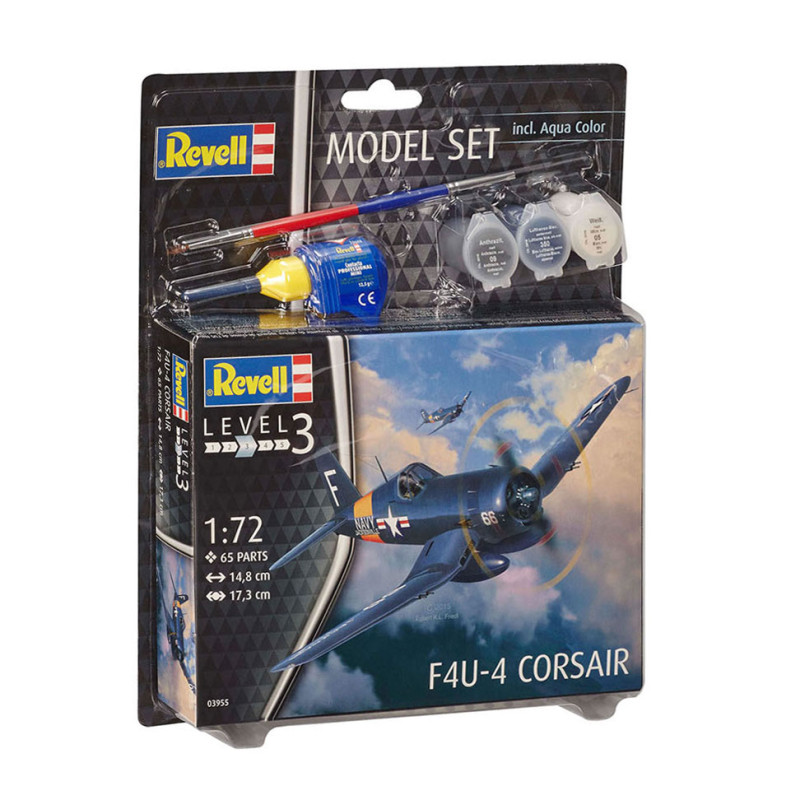 Revell Model Set F4U-4 Corsair Fighter