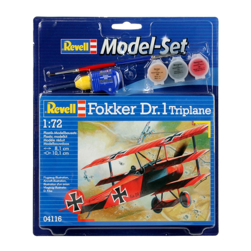 Revell Model Set-Fokker Dr. 1