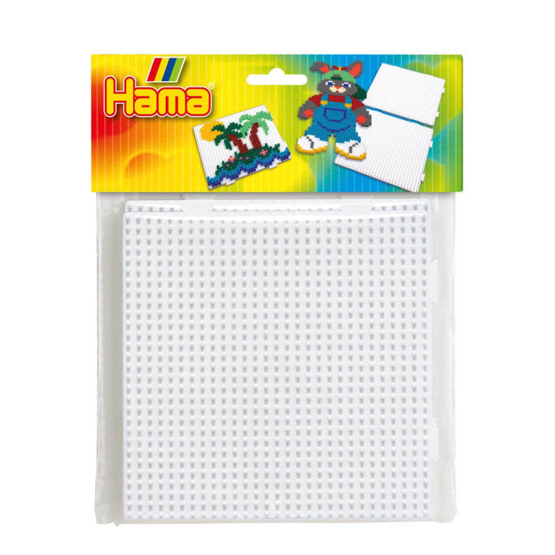 Hama Torque plates-square Large, 2pcs.