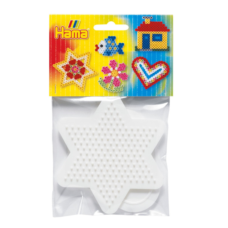 Hama Ironing beads signs-heart and Star