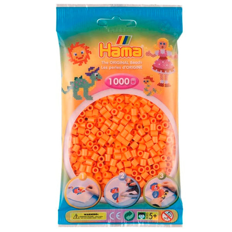 Hama Ironing Beads - Apricot (79), 1000pcs.