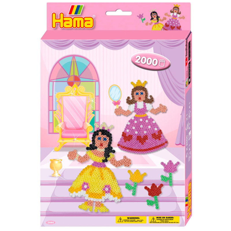 Hama Iron-on bead set Princess, 2000pcs.