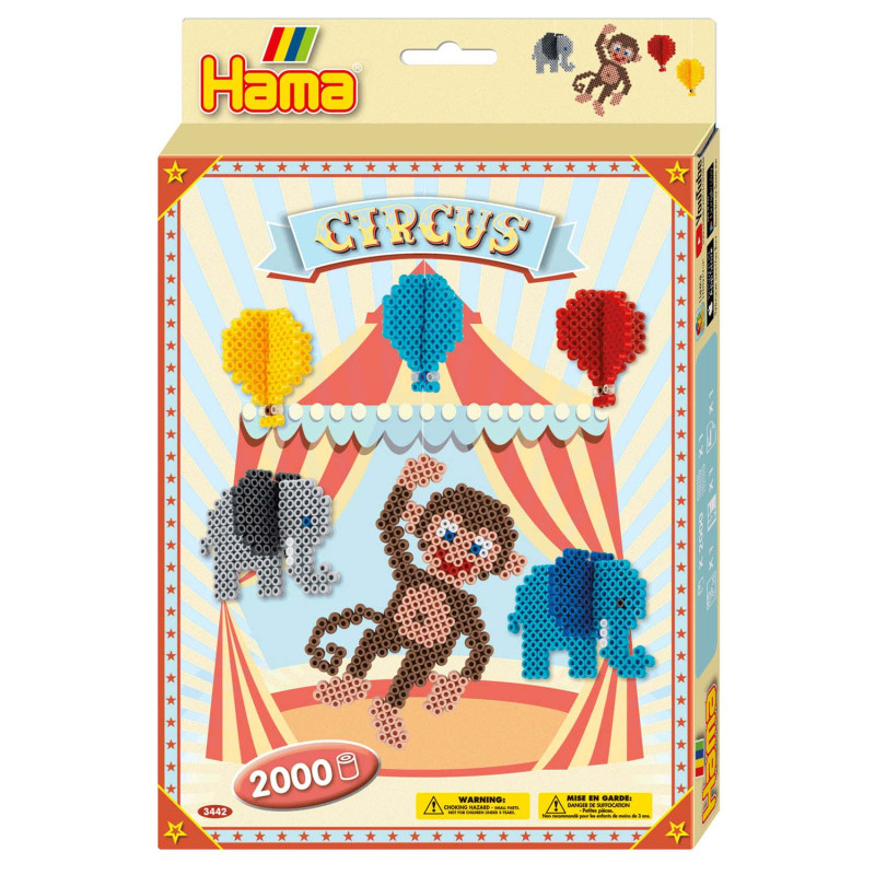 Hama String beads set Circus, 2000pcs.