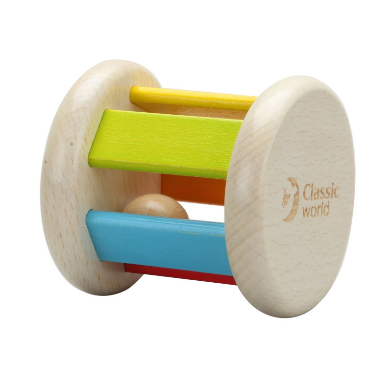 Classic World Wooden Rattle Round