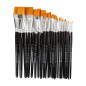 CREATIV COMPANY Flat brushes - 7 sizes, 30 pcs.