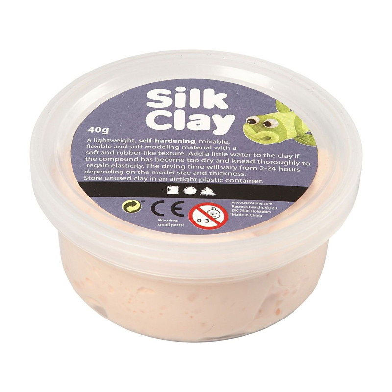 SILK CLAY Modeling clay - Skin color, 40gr.