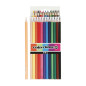 COLORTIME Colored pencils - Basic colors, 12pcs.
