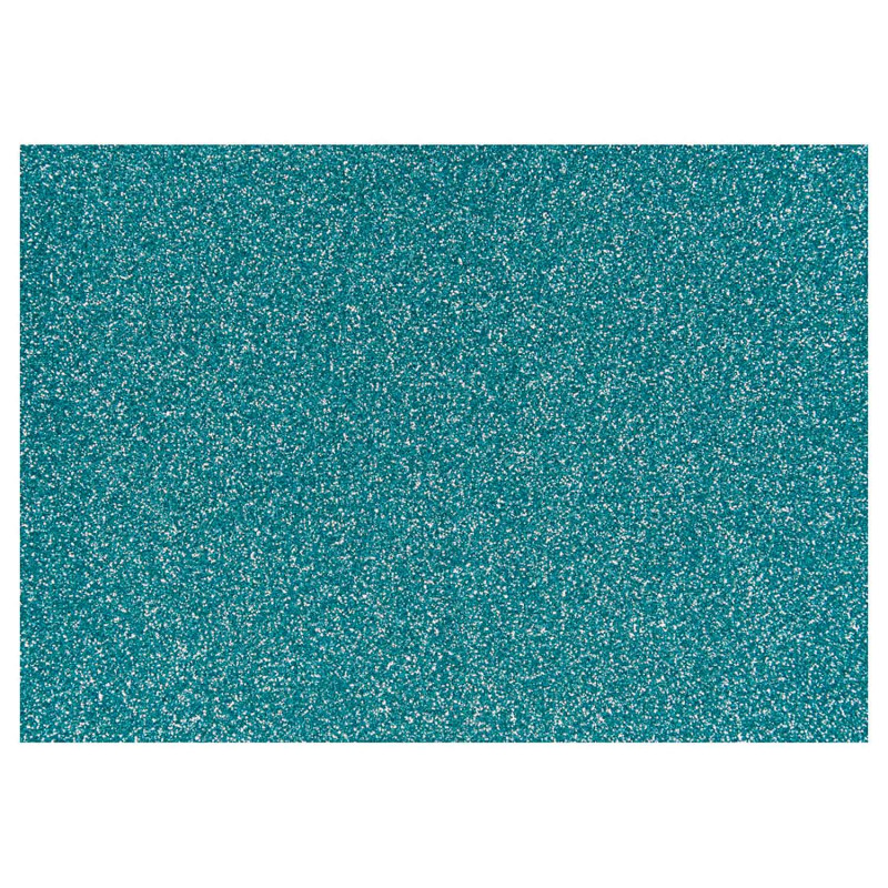 CREATIV COMPANY Iron-on Foil Glitter Light Blue, A5