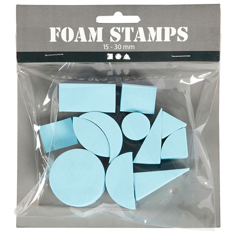 CREATIV COMPANY Foam Stamps, 12pcs.