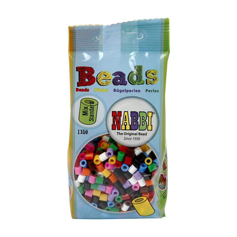 CREATIV COMPANY Ironing beads - Basic colors, 1100st.