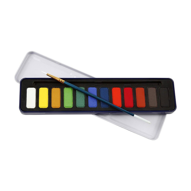 CREATIV COMPANY Watercolor paint set - Various colors, 1 box