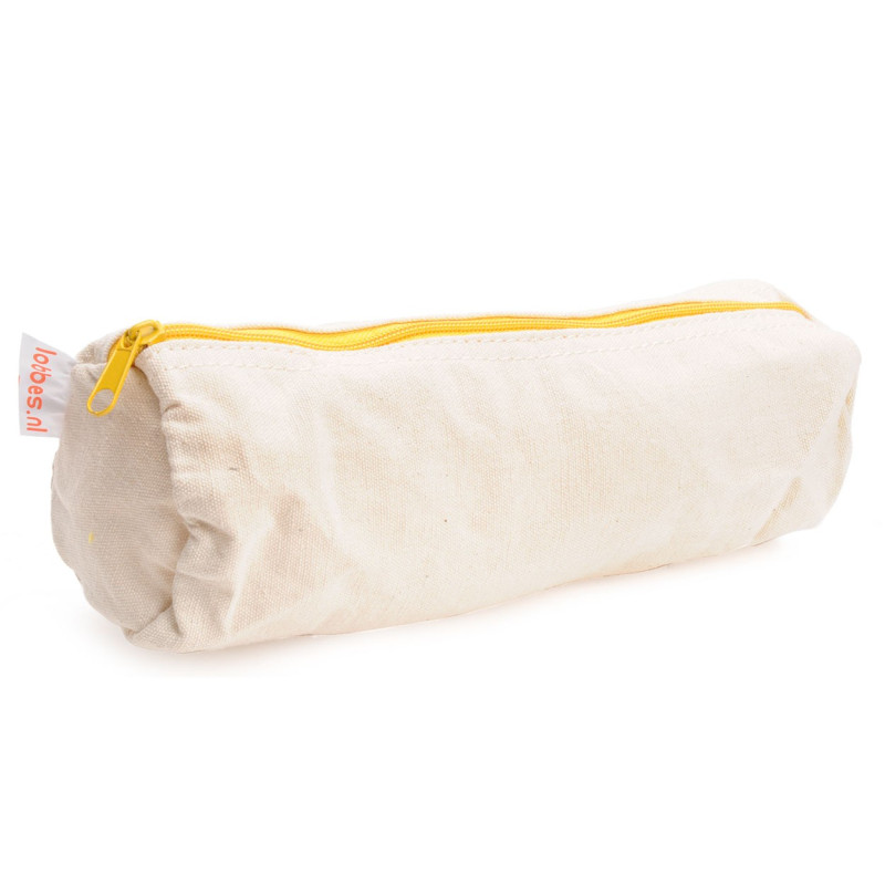 LOBBES Cotton Pouch-Yellow
