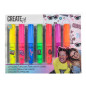 Create It! Lipgloss Set, 7pcs - Neon