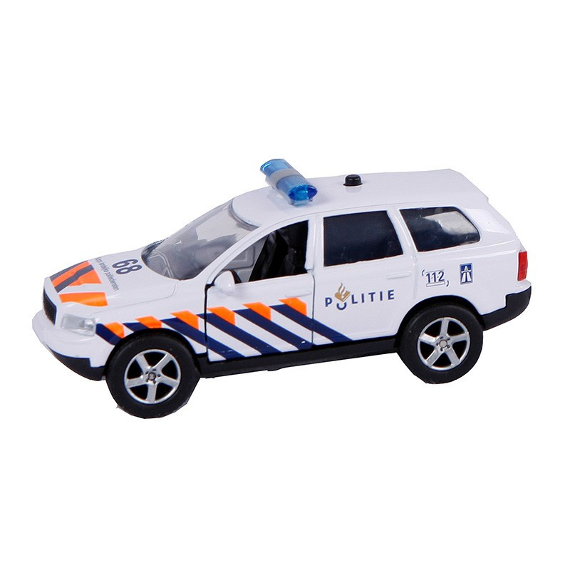 2-PLAY TRAFFIC 2-Play Die-cast Pull Back Police NL Light and Sound