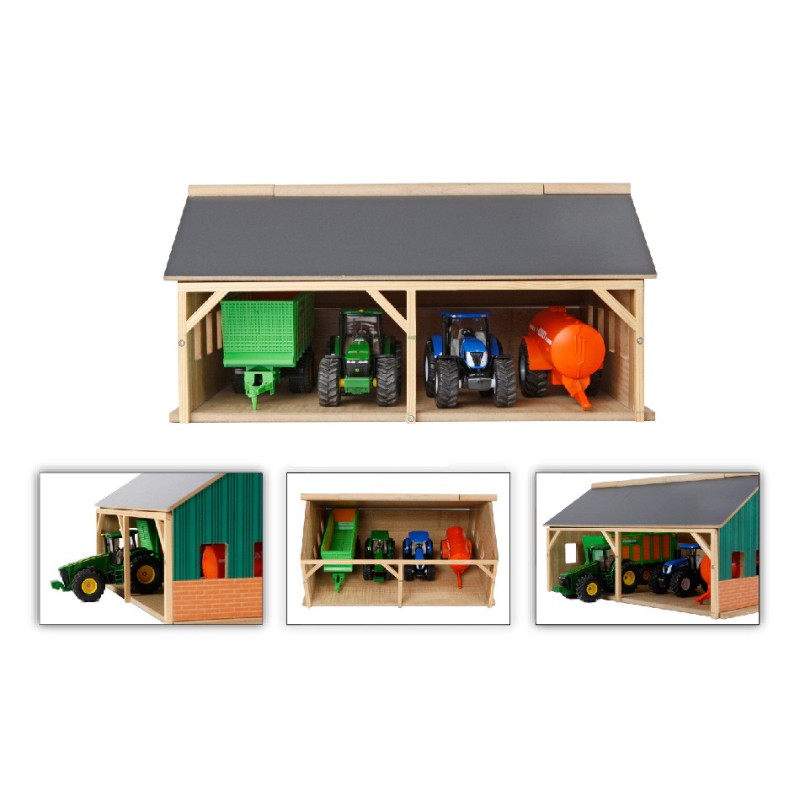 Kids Globe Agricultural shed for Tractors 1:50