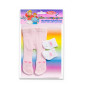 HELESS Dolls maillot with Socks-pink, 28-35 cm