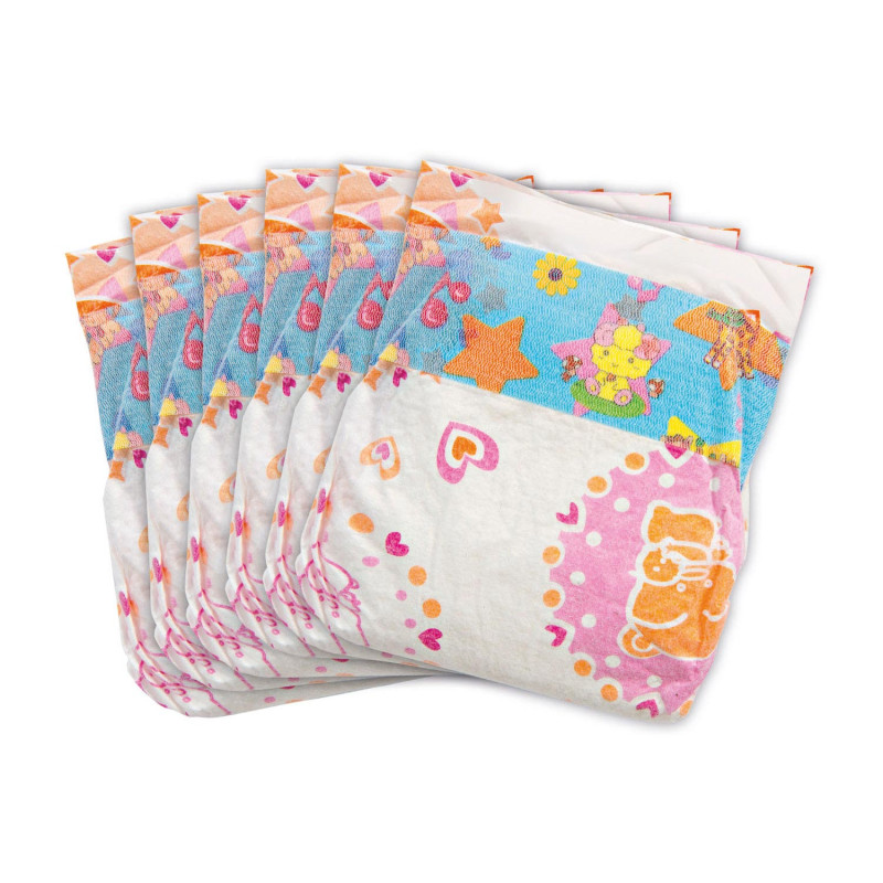 HELESS Doll diapers - 6 pieces, 28-35 cm