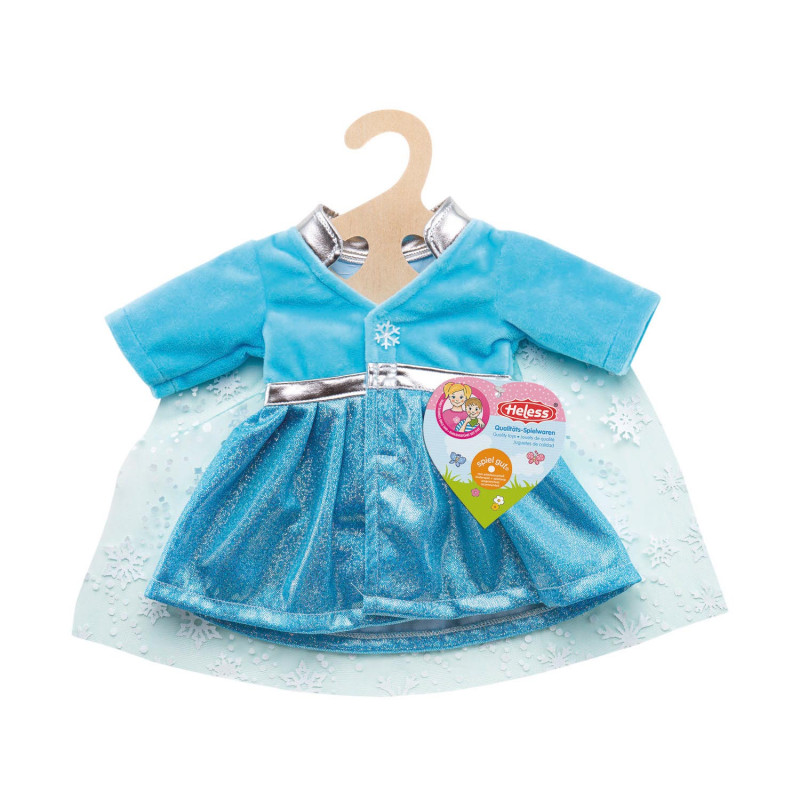 HELESS Doll dress Ice Princess with Cape, 35-45 cm